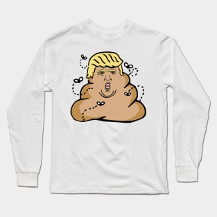 Anti Trump Dump Trump Long Sleeve T-Shirt